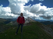 Cavalcata in cresta integrale del MONTE MENNA (1300 m.) con giro ad anello da Pian Bracca (Zorzone di Oltre il Colle) il 13 giugno 2012  - FOTOGALLERY